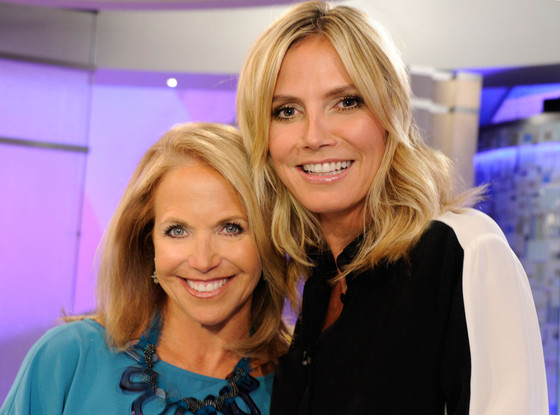 Heidi Klum, Katie Couric Heidi Klum, Katie Couric